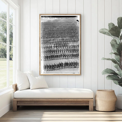 Historic Gathering of 2,500 Recruits at Fort Slocum