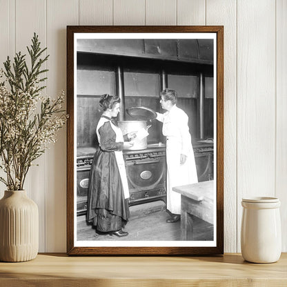 1917 Portrait of Two Friends in a Changing Era