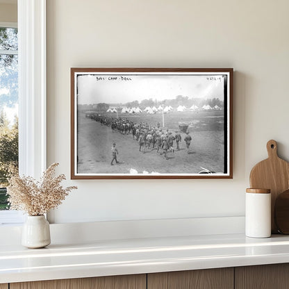 1917 Summer Camp Drill: Youth in Action