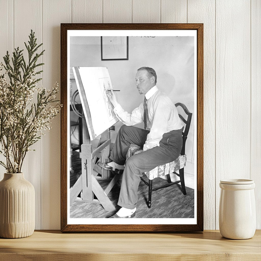 1917 War Correspondent Portrait: Capturing Courage