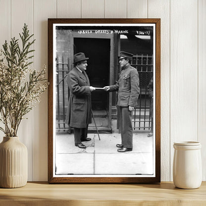 Carusos Gracious Encounter with a U.S. Marine