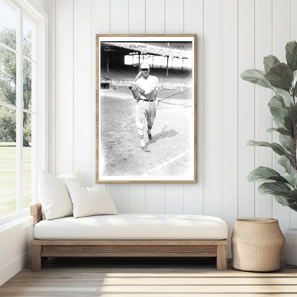 1917 New York NL Baseball Player Portrait