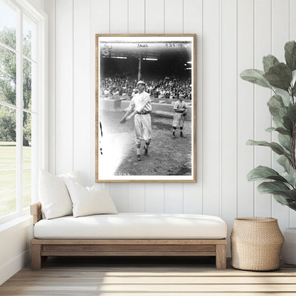 1917 Slim Sallee: Vintage New York Baseball Star