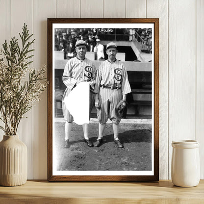 1917 Portrait of a Baseball Star During WWI