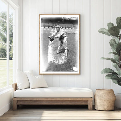 1917 Chicago Baseball Star: Fred McMullin Portrait