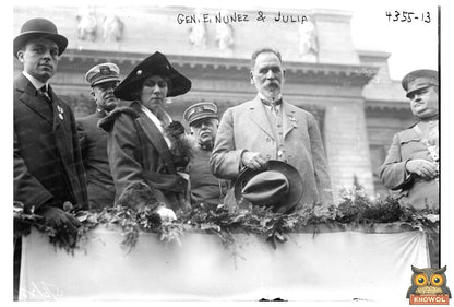 Historic Portrait of General Nunez with Julia