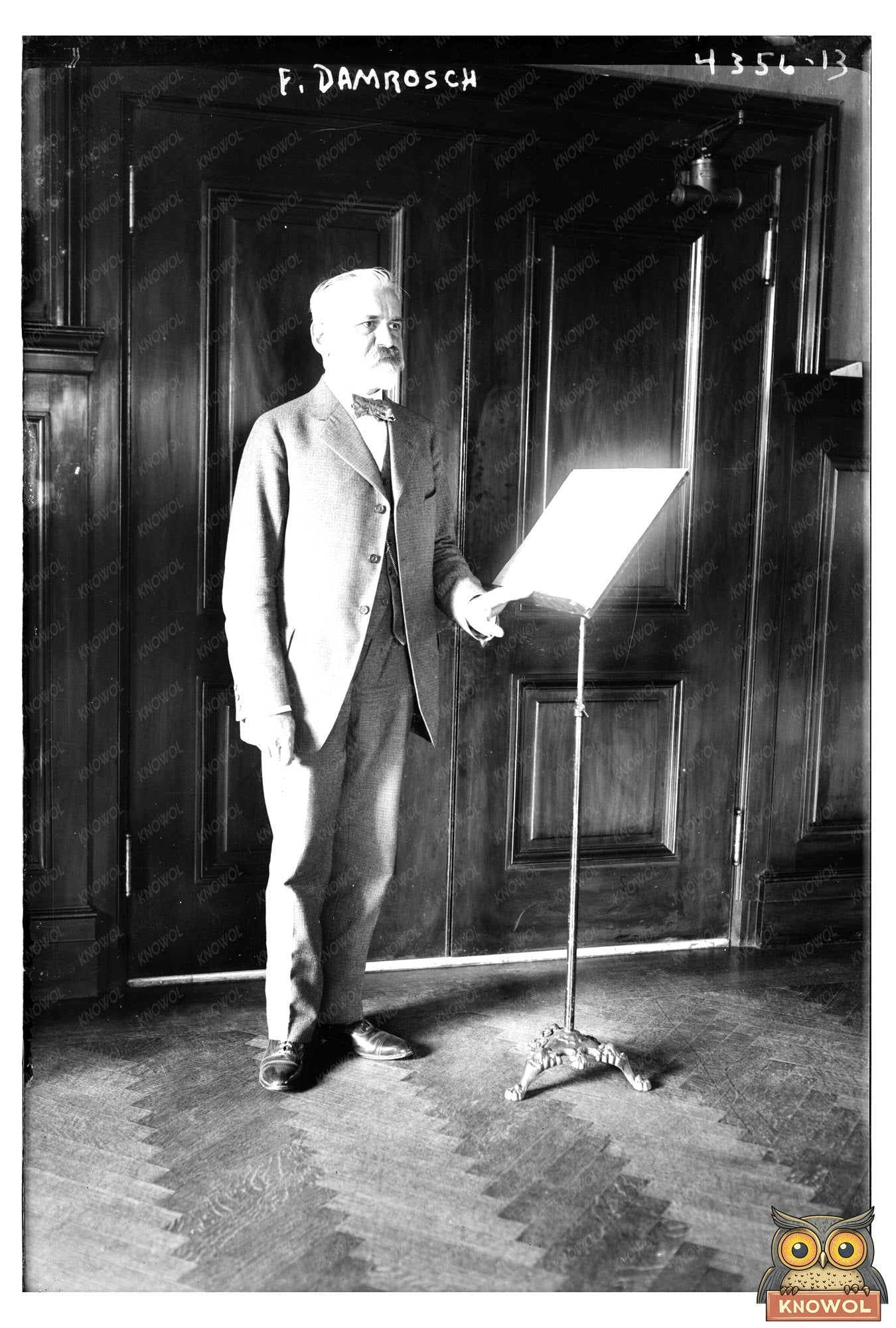 Early 20th Century Music Icon Portrait (1915-1920)