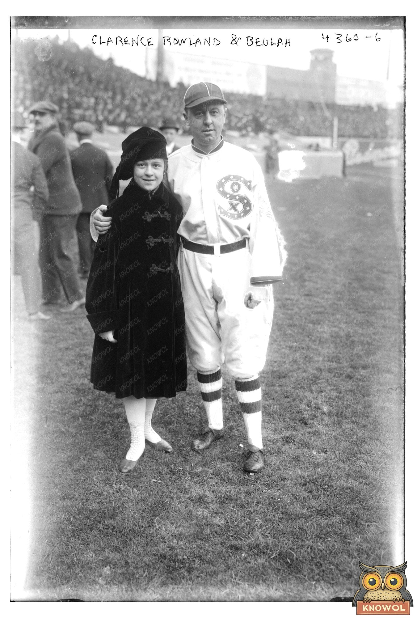 1917: Clarence Rowland and Beulah, Baseballs Loyal Duo
