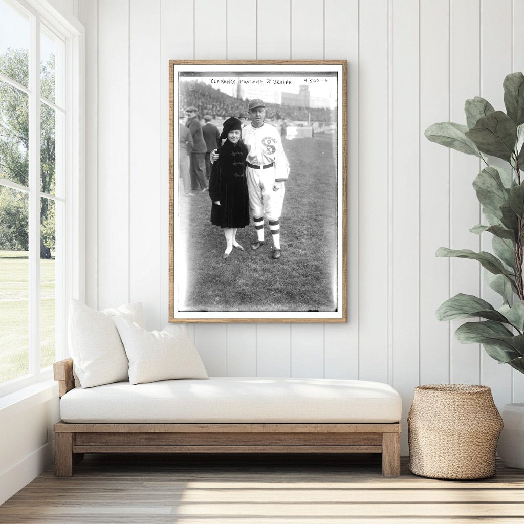 1917: Clarence Rowland and Beulah, Baseballs Loyal Duo