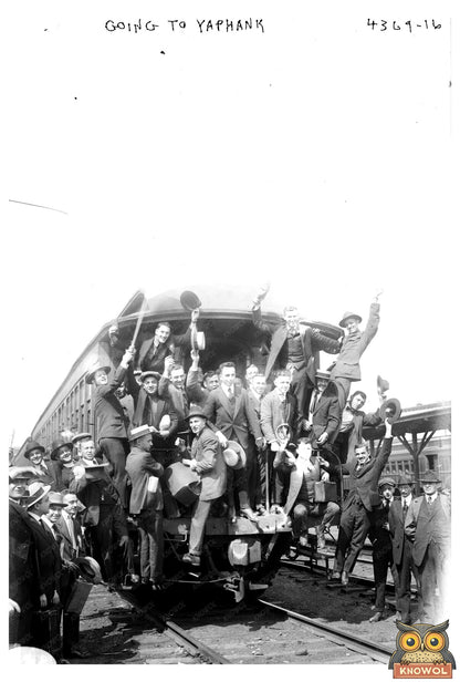 Vintage 1910s Scene: Journey to Yaphank, NY