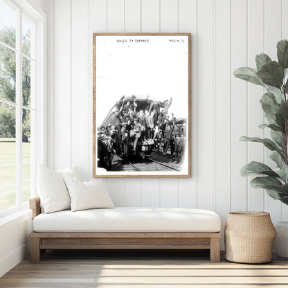 Vintage 1910s Scene: Journey to Yaphank, NY