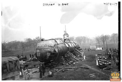 1917 German U-Boat: A Submarine of WWI History
