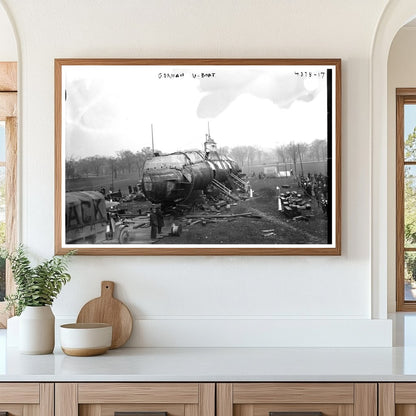 1917 German U-Boat: A Submarine of WWI History