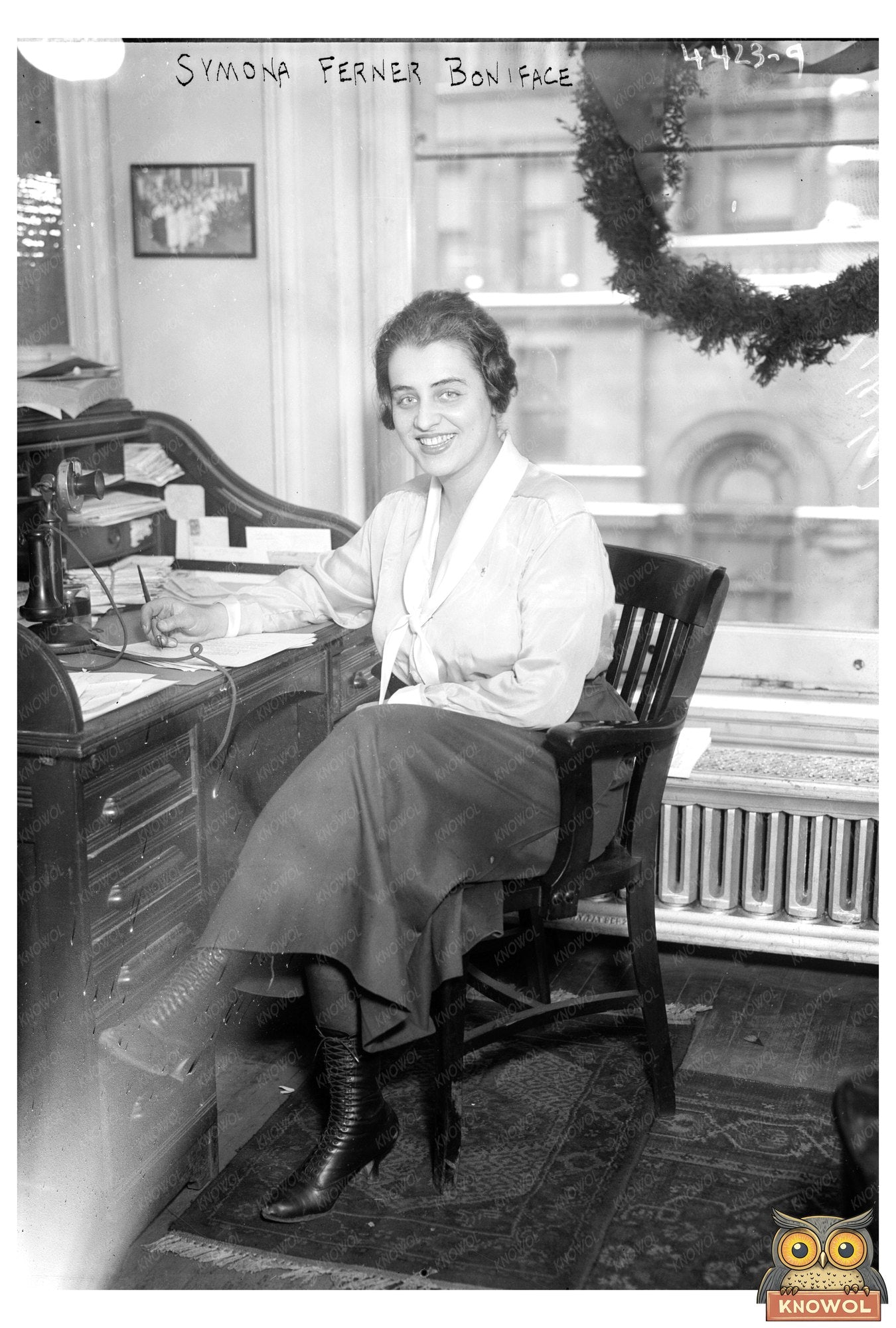 1917: Suffragist Symona Ferner Boniface Portrait