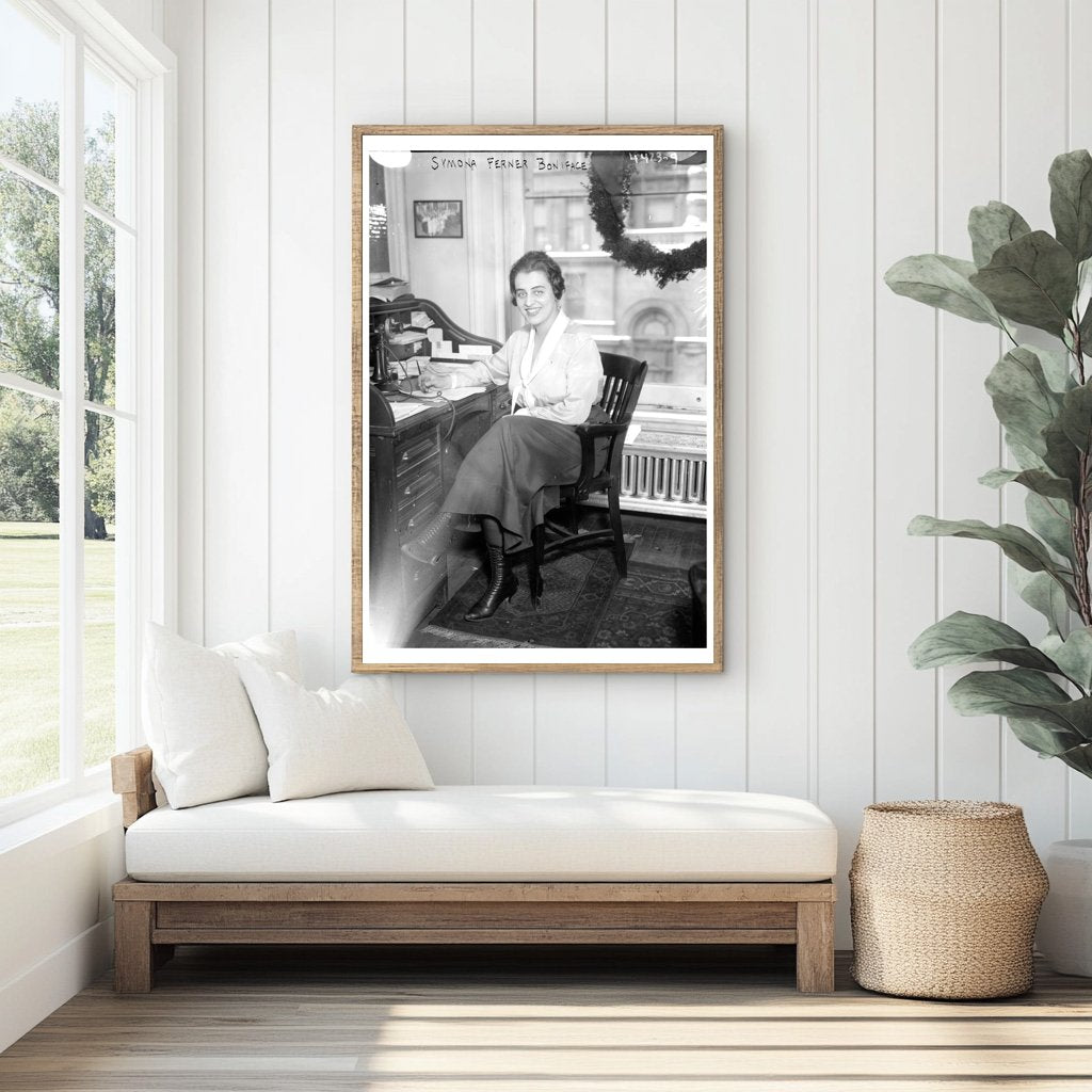 1917: Suffragist Symona Ferner Boniface Portrait