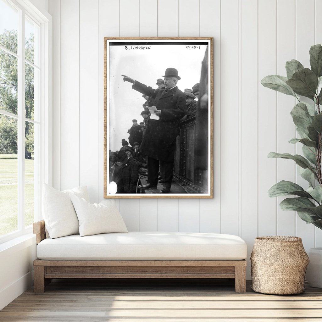 1917 Portrait of a World War I Era Soldier