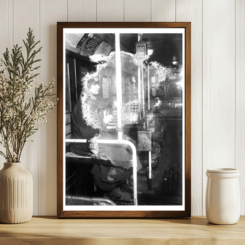 Dynamic Broadway Conductor of the Early 1900s