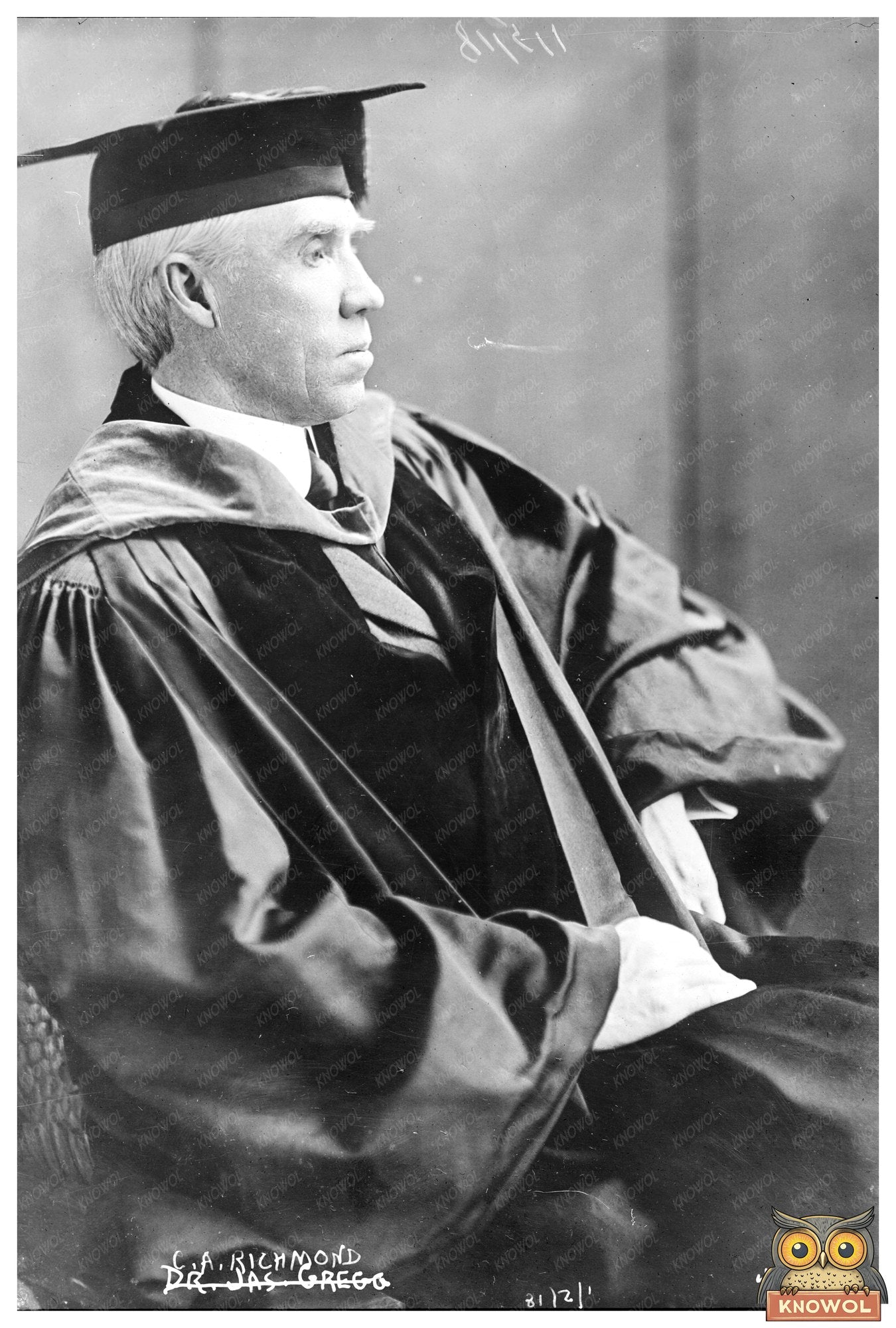 1918 Portrait of a Pivotal American Figure