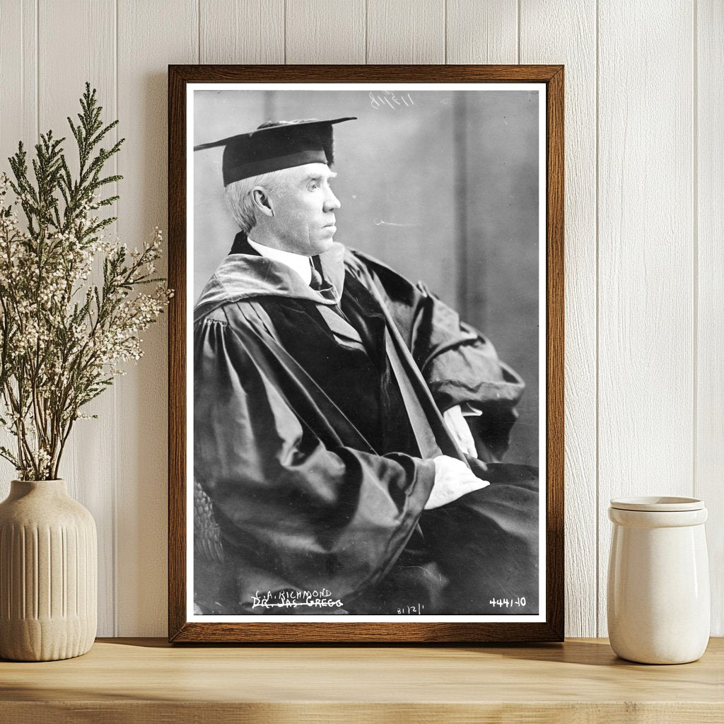 1918 Portrait of a Pivotal American Figure