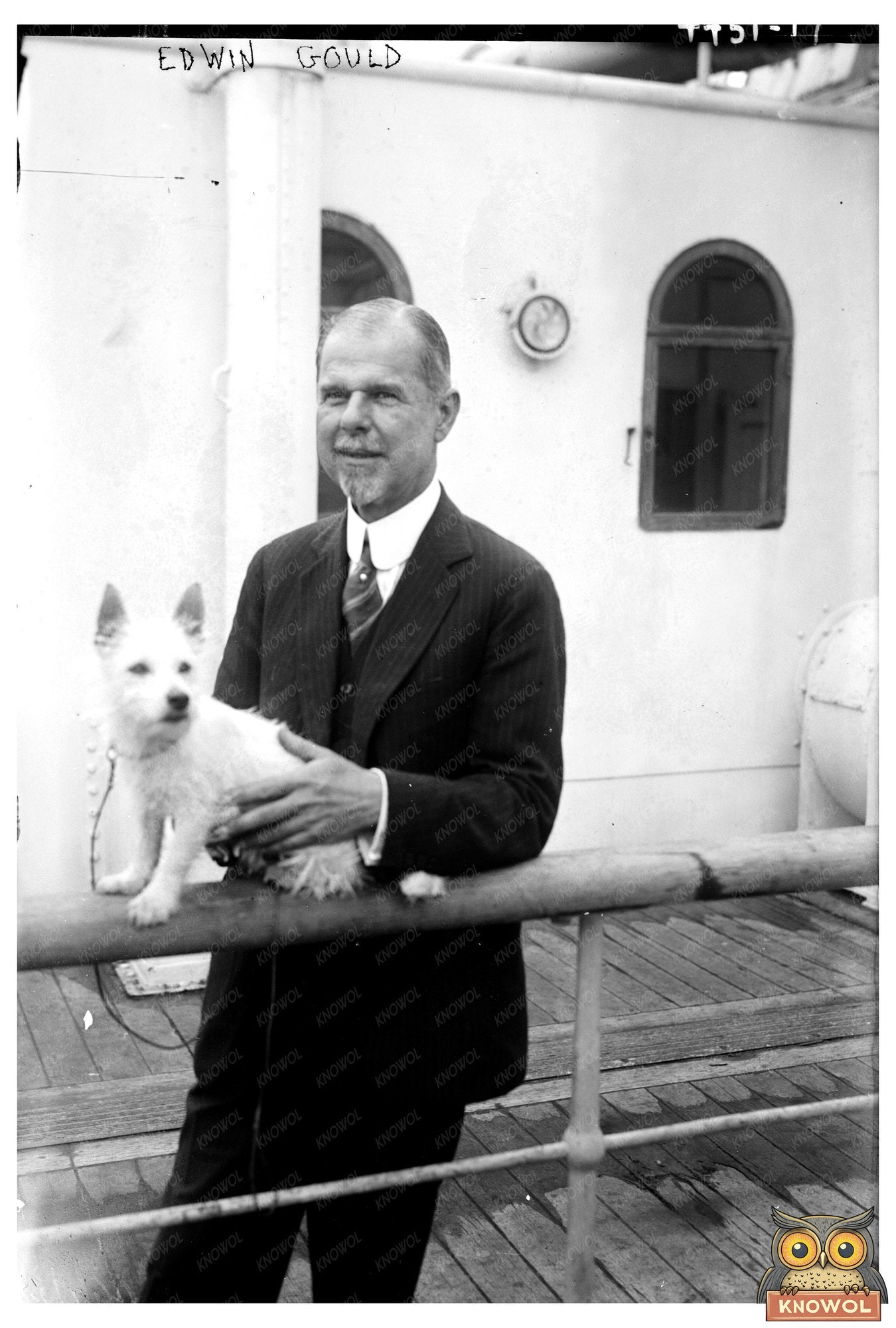 Early 20th Century Portrait of a Notable Financier