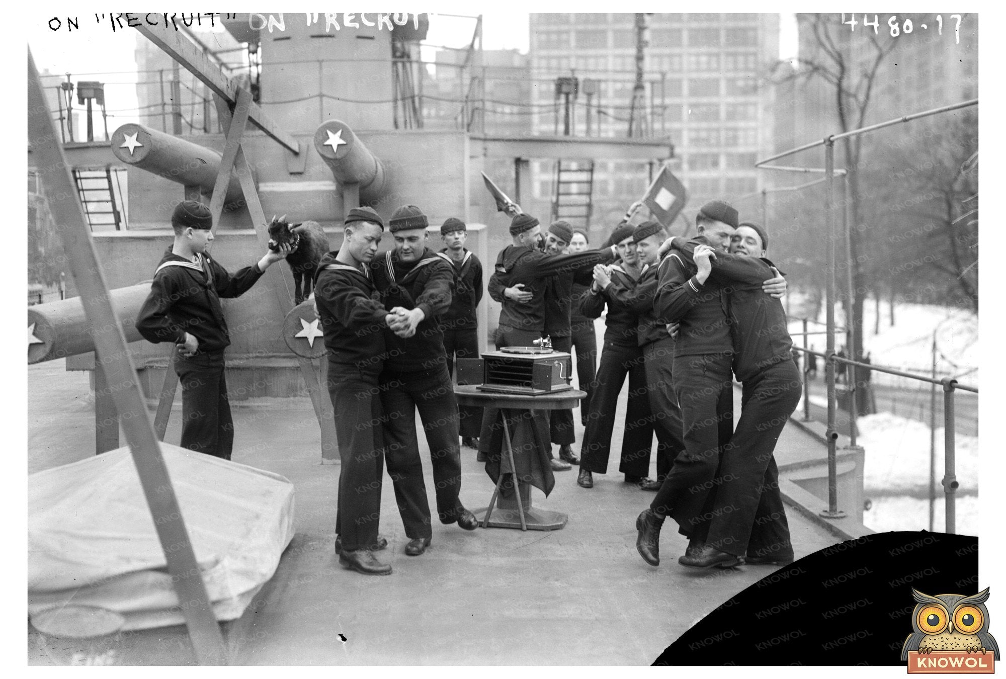 Historic Military Recruitment Scene, 1915-1920