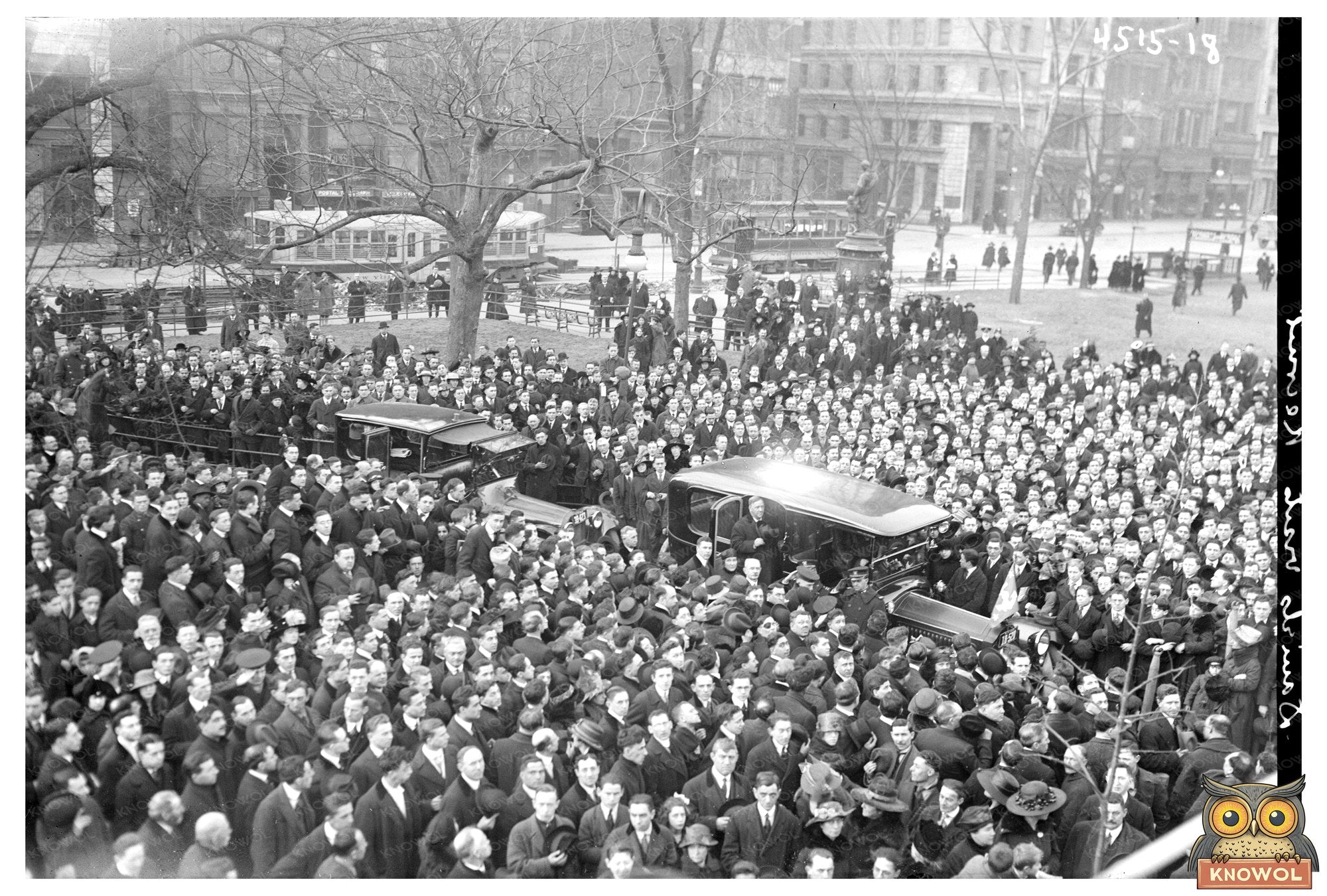 1918 World War I Military Recruitment Scene