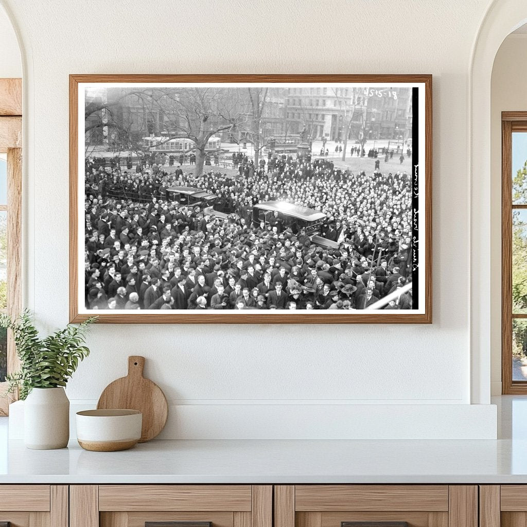 1918 World War I Military Recruitment Scene