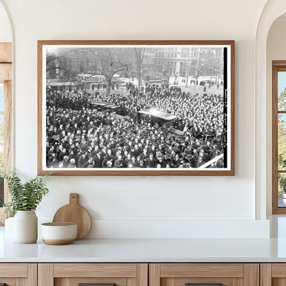 1918 World War I Military Recruitment Scene