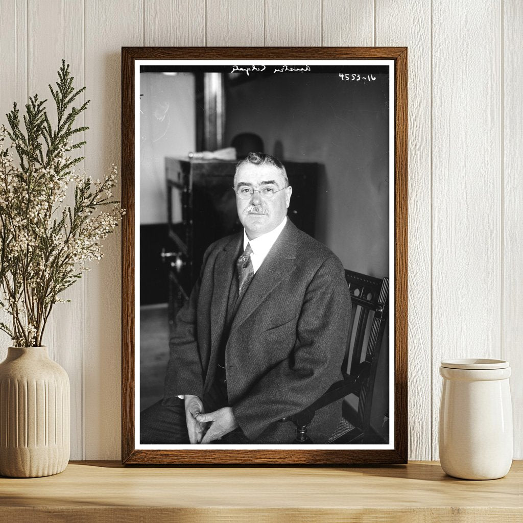 Early 20th Century Soap Industry Pioneer Portrait