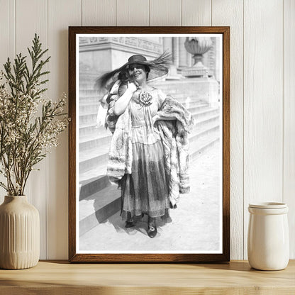 1918 Portrait of a Soldier Amidst World War I