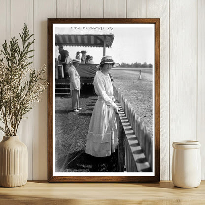 Elegant Portrait of a 1910s Socialite