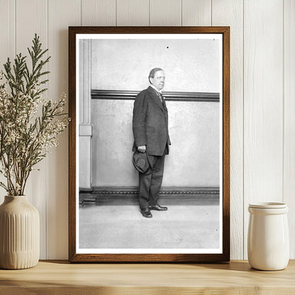 Influential 1918 American Cartoonist Portrait