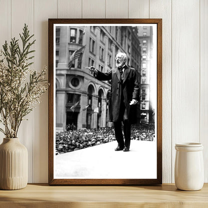 1918 Portrait of an Influential American Leader