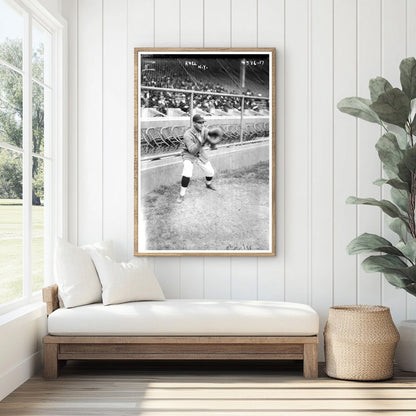 Historic 1919 Baseball Catcher Muddy Ruel Image