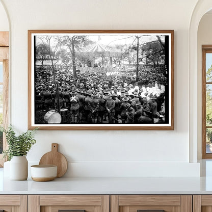 1918 Field Mass: Faith Amidst Wars Turmoil