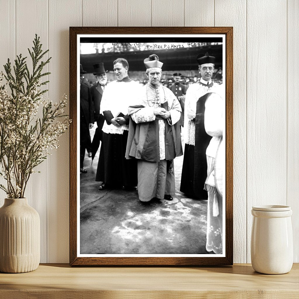 1918 Portrait of Episcopal Bishop P.J. Hayes