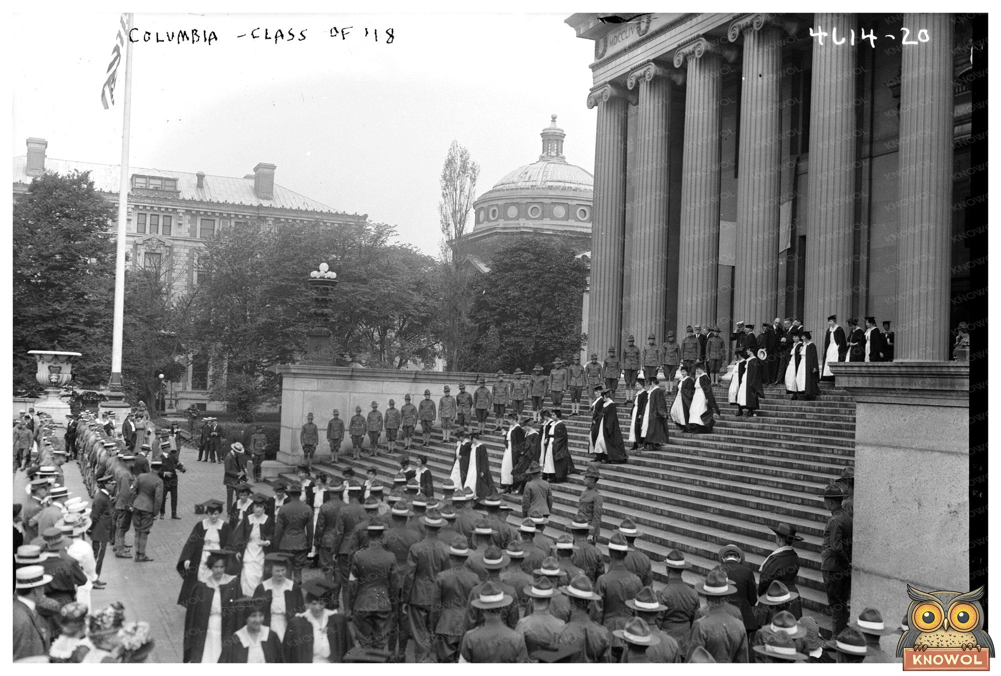 Columbia University Class of 1918 Graduation Memories