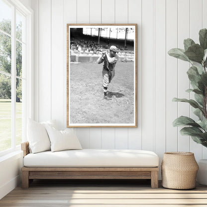 1918 Chicago NL Pitcher Hippo Vaughn in Action