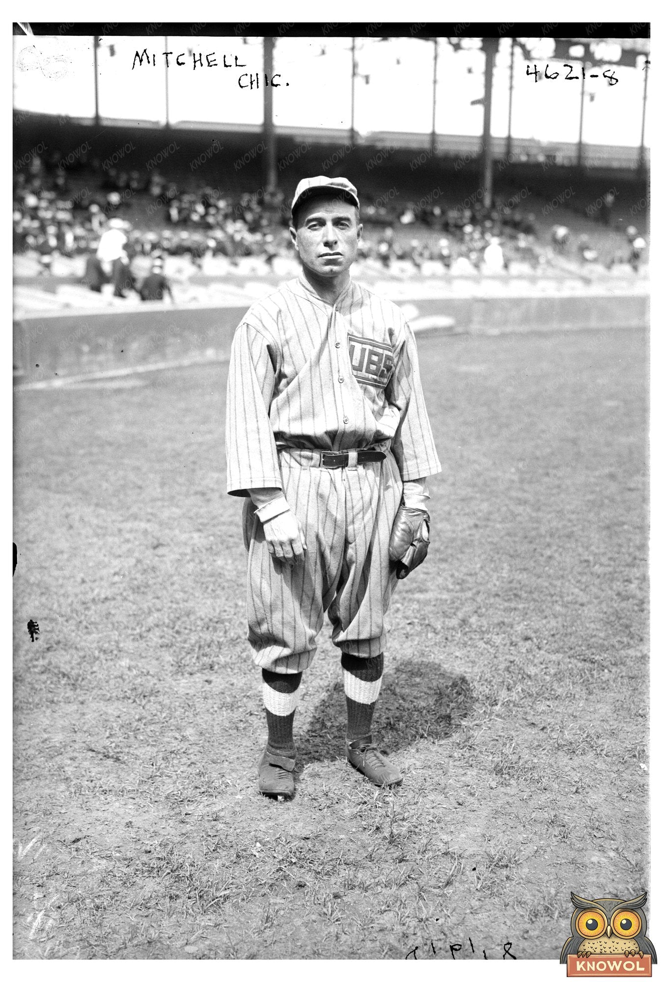 1918 Chicago Baseball Manager Portrait: Fred F. Mitchell