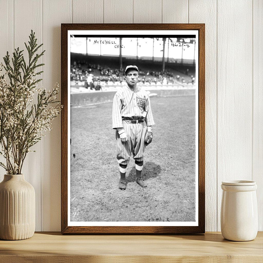 1918 Chicago Baseball Manager Portrait: Fred F. Mitchell