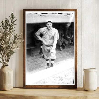 1918 Chicago Cubs Outfielder Dode Paskert in Action