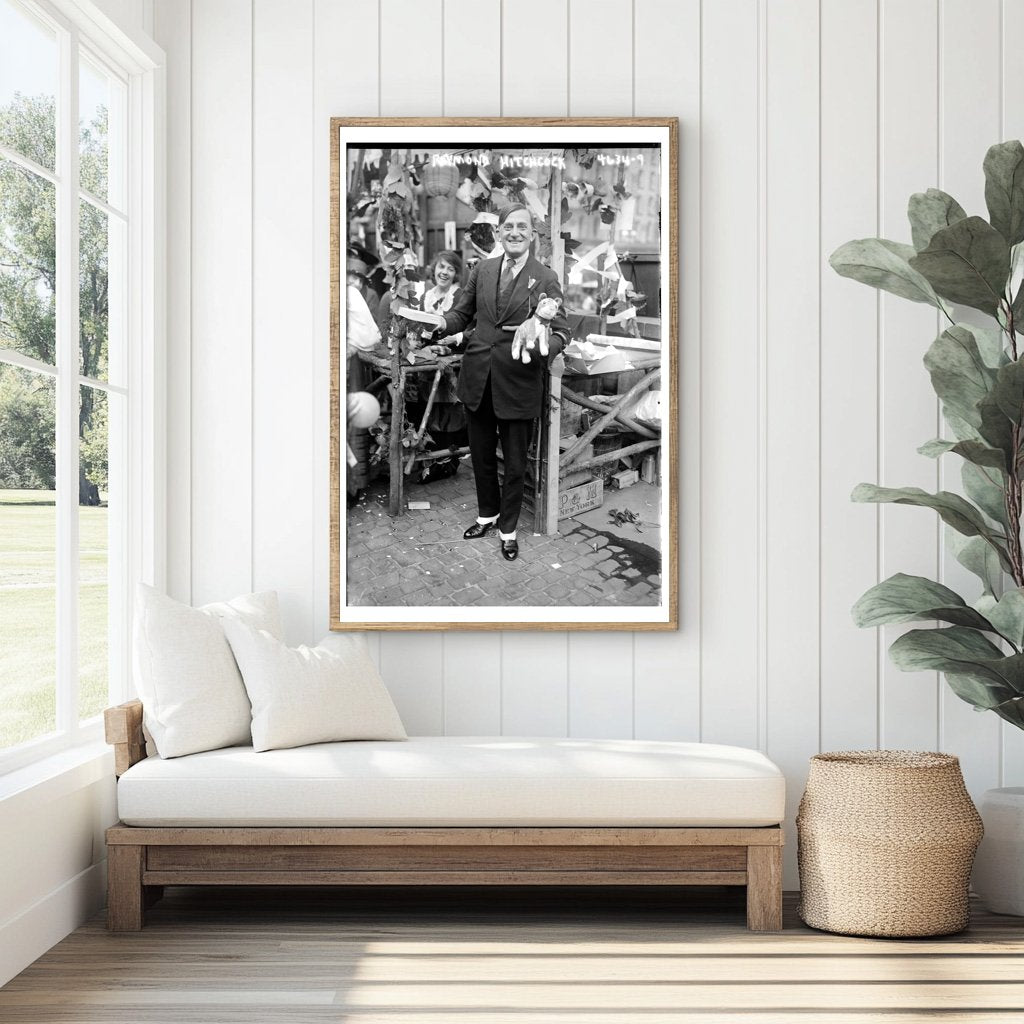 Captivating Portrait of a Vintage Musical Star