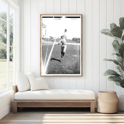 1918 Vintage Baseball Star: Johnny Enzmann in Cleveland