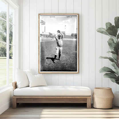 1918 Cleveland AL Baseball Star: Johnny Enzmann