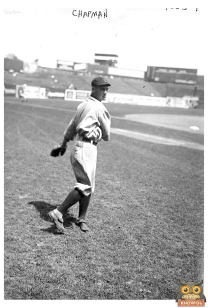 1918 Cleveland Baseball Star: Ray Chapman Portrait