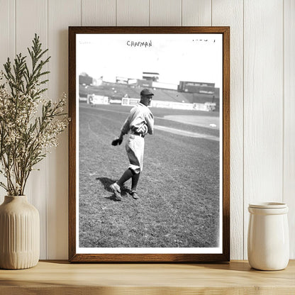 1918 Cleveland Baseball Star: Ray Chapman Portrait