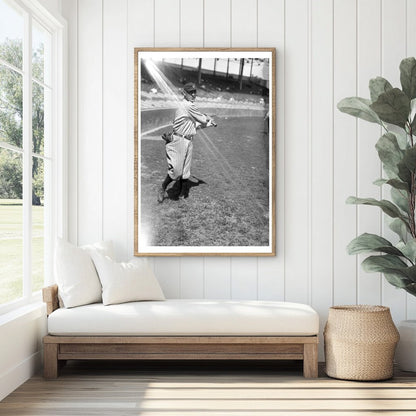 1918 Majestic Baseball Portrait of Cleveland Player