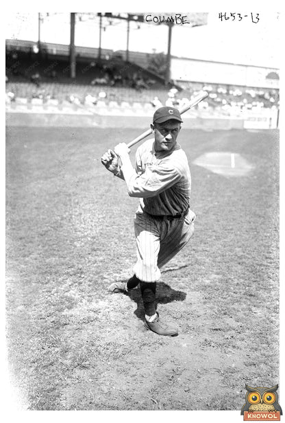 1918 Cleveland Baseball Star: Fritz Coumbe Portrait