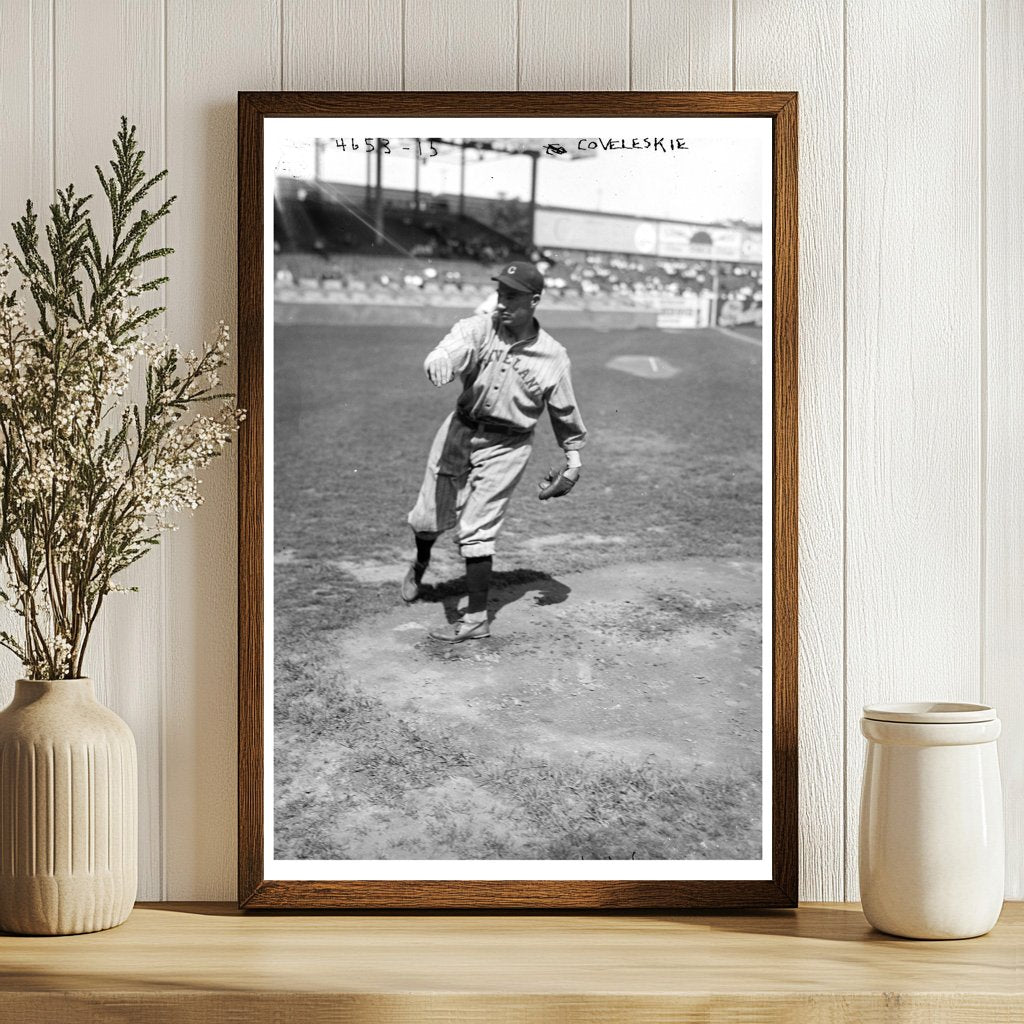 1918 Baseball Marvel: Stan Coveleski in Cleveland, AL
