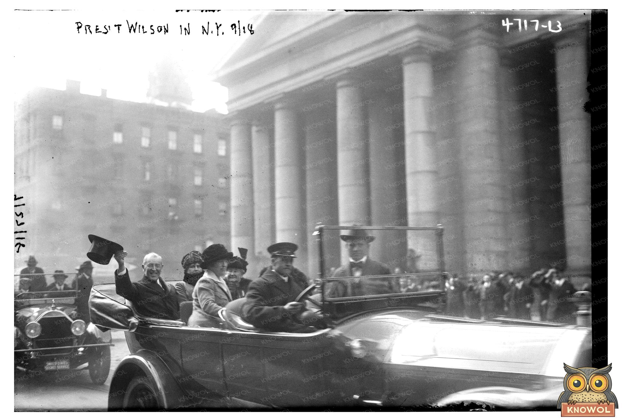Woodrow Wilsons Historic 1918 NYC Visit